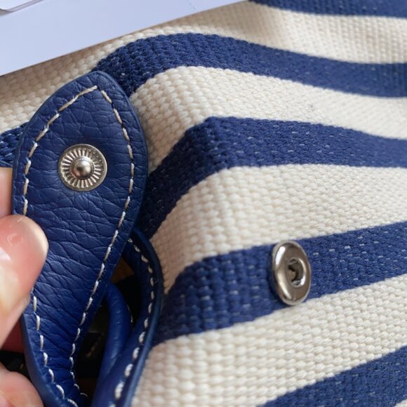 Polo Ralph Lauren Medium Polo Play Striped Tote Bag - Picture 7 of 10